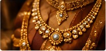 Traditional gold jewellery for valuation